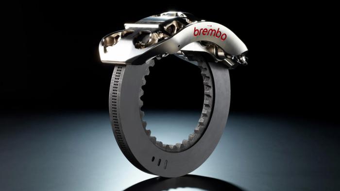 Το δισκόφρενο της Brembo. 